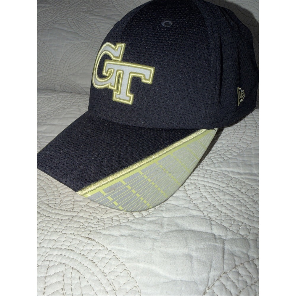 Georgia Tech Yellow Jackets Navy Blue New Era 59Fifty Fitted Size L/XL